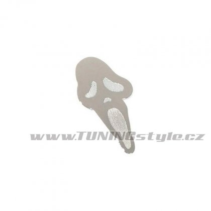 Znak SCREAM samolepící METAL malý