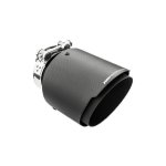 Koncovka výfuku RM MOTORS 63-101mm matná černá