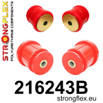 Sada silentbloků zadní nápravnice 216243B Toyota Chaser 92-01