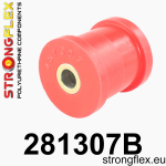 Silentblok zadního vlečného ramene - podélný držák karosérie 281307B Nissan Sunny 100nx, Primera