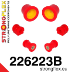 Sada silentbloků přední nápravy 226223B Škoda Fabia 00-07
