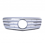 Sportovní maska - Mercedes-Benz E-Class (W211) Facelift 2006-2009 - chrom / silver