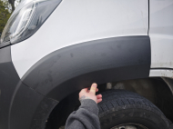 Plastové lemy blatníků Toyota Proace Max (2014- ) sada 6ks