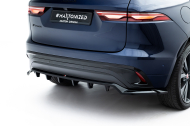 Spoiler zadního narázníku Jaguar F-Pace R-Sport Mk1 černý lesklý plast