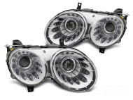 Přední světla s LED, pro BENTLEY GT 03-08 LED chrom xenon