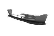 Spoiler pod přední nárazník CSR CUP pro Mercedes-Benz Viano W639 / V639 2003-2010 - carbon look m...
