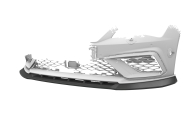 Cup-Spoilerlippe mit ABE für Seat Leon 3 (Typ 5F) Cupra R  CSL885-L