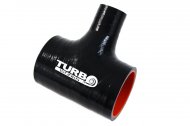 Silikonová hadice T-spojka TurboWorks Pro Black 67-9mm