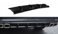 Difuzor zadního nárazníku MERCEDES-BENZ E63 AMG W212 2009-2012 černý lesklý plast