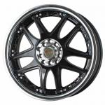 Drag DR14 17x7 ET40 5x100/114,3 Black