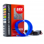 LED Ambientní osvětlení - 2m - modrý - 24V