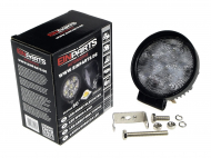 LED Pracovní světlo 60W (6 x 10W CREE) 60° (kulaté černé) EPWL129