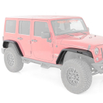Front and rear fender flares Rough Country LED Flat