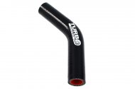 Silikonové koleno 45st TurboWorks Pro Black 15mm