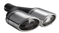 Koncovka výfuku dvojitá šikmá ULTER SPORT 120x80mm