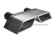 Koncovka výfuku jednoduchá pravá ULTER SPORT 175x70mm