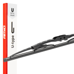 Kovový stěrač U-Type 24" 600mm s úchytem typu "U" 