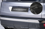 Plastová ochranná lišta zadního nárazníku CSR pro Peugeot 3008 (2. Gen) - černá lesklá