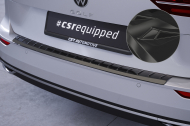 Plastová ochranná lišta zadního nárazníku CSR pro VW Golf 8 Variant - černá lesklá