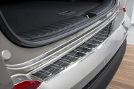 Nerezová ochranná lišta zadního nárazníku Hyundai Tucson III  15-18