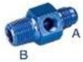 Fitinka AN8-3/8NPT se vstupem na čidlo 1/8NPT