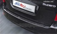 Práh pátých dveří s výstupky, ABS-černá metalíza, Škoda Superb II. Combi 01/10-