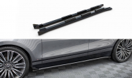 Prahové lišty Land Rover Range Rover Velar R-Dynamic Mk1 černý lesklý plast