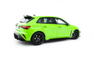 Prahové lišty Street pro + flaps Audi RS3 Sportback 8Y Facelift černé