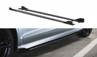 Prahové lišty Street pro + flaps Audi S3 / A3 S-Line Sedan 8V černé