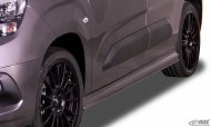 Prahy, kryty prahů RDX OPEL Combo Life & Cargo 2018+ "Edition"