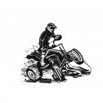 Samolepka - QUAD