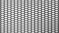 Plastová mřížka ABS Honey Comb Black 120x40cm 20x8mm
