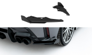 Splittery zadní boční Street Pro + flaps V.2 BMW M135i F70 černo červené