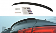 Spoiler Maxton Audi A4 B9 S-Line černý lesklý plast
