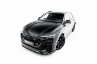Spoiler pod nárazník lipa Audi SQ8 / Q8 S-Line Mk1 Facelift carbon