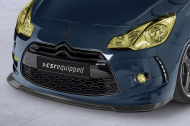 Spoiler pod přední nárazník CSR CUP pro Citroen DS3 - černý lesklý