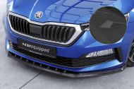 Spoiler pod přední nárazník CSR CUP pro Škoda Scala - černá struktura