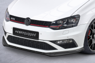 Spoiler pod přední nárazník CSR CUP pro VW Polo 5 (Typ 6C) GTI - černý lesklý