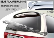 Spoiler zadní dveří horní, křídlo Stylla SEAT Alhambra I 96-00