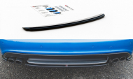 Spoiler zadního nárazníku Audi S4 / A4 S-Line B8 Sedan carbon look