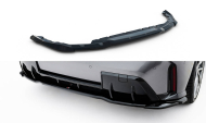 Spoiler zadního nárazniku BMW 1 M-Pack F70 černý lesklý plast