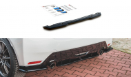 Spoiler zadního nárazníku Toyota GR Yaris Mk4 černý lesklý plast
