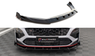 Spojler pod nárazník lipa V.2+flaps Hyundai Kona N Mk1 carbon look