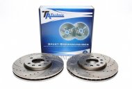 Sportovní brzdové kotouče TA Technix - přední chlazené - Saab 9-3 285mm