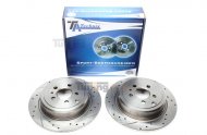 Sportovní brzdové kotouče TA Technix -Zadní 295mm Peugeot 806