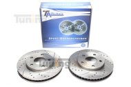 Sportovní brzdové kotouče TATechnix-Přední 278mm Opel Sintra