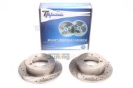 Sportovní brzdové kotouče TATechnix-Zadní 259,8mm Hyundai Sonata II+ III