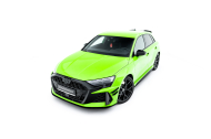 Street pro spoiler pod nárazník lipa Audi RS3 Sportback 8Y Facelift černo červené