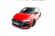 Street pro spojler pod nárazník lipa Audi RS3 Sedan 8Y Facelift černý