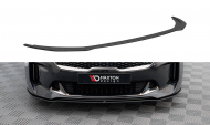 Street pro spojler pod nárazník lipa Kia Stinger GT / GT-Line Mk1 černo červený
